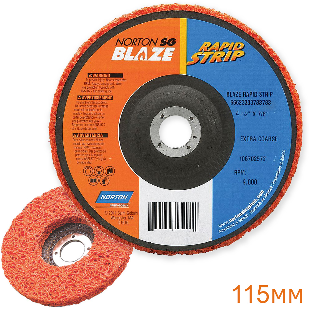 Круг 125 1 6 22. Зачистной круг Norton Blaze Rapid 125x22мм. Зачистной диск Norton Blaze Rapid strip 115x22 r9101. Диск зачистной Norton Rapid Blaze, 125x22. Зачистной круг Norton Blaze Rapid strip, 125x22мм керамика SG XCRS.