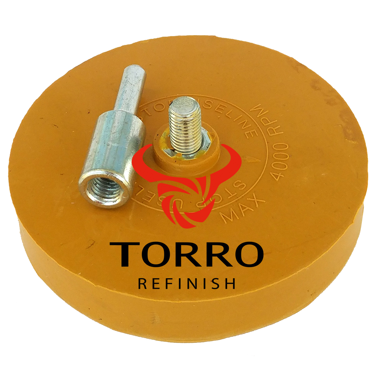Адаптер круга для снятия скотча РМ-91594. Torro диск для снятия скотча. 501.14 W-916 ORIENTCRAFT диск для снятия липких лент (84мм).