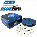 круг абразивный P 040 150мм 15 отверстий BLUE FIRE H835 NORTON