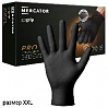 перчатки нитриловые черные XXL текстурированные GOGRIP MERCATOR  (1шт)