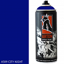 A509 ночной город/CITY NIGHT краска для граффити аэрозоль ARTON (520мл)