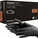 перчатки нитриловые черные XL NITRYLEX PF MERCATOR  (1шт)