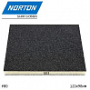 губка абразивная двухсторонняя P  80 123х98х12,5мм NORTON