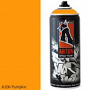A106 тыква/Pumpkin краска для граффити аэрозоль ARTON (520мл)