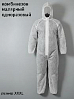 комбинезон малярный XXXL одноразовый белый (Россия)