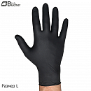 перчатки нитриловые STANDART черные L АDOLF ВUCHER (1шт)