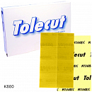 лист абразивный K 800 29х35мм КЛЕЙКИЙ желтый TOLECUT KOVAX (8шт)