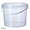контейнер пластмассовый с крышкой (3,25л)