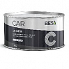 шпатлевка со стекловолокном URKI-FIB зеленая BESA (1,8кг)