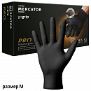 перчатки нитриловые черные M текстурированные GOGRIP MERCATOR  (1шт)