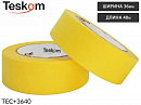 малярная лента 36мм*40м ЖЕЛТАЯ TESKOM