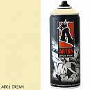A801 крем/CREAM краска для граффити аэрозоль ARTON (520мл)