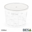 крышка для пластиковой емкости 2300мл BESA
