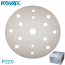 круг абразивный P 220 152мм 15 отверстий TRI PRO KOVAX