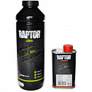 покрытие защитное для кузова сверхпрочное черное RAPTOR U-POL (0,75л+0,25л)