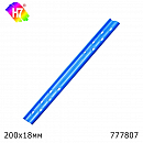 палочка для перемешивания краски пластиковая S-профиль 200мм H7