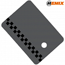 тест-пластина темно-серая металлическая REMIX (1шт) 